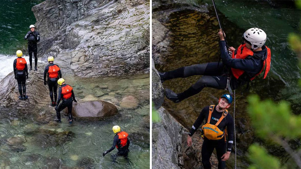 Familiepakke med rafting og juving ved Gudbrandsdalslågen