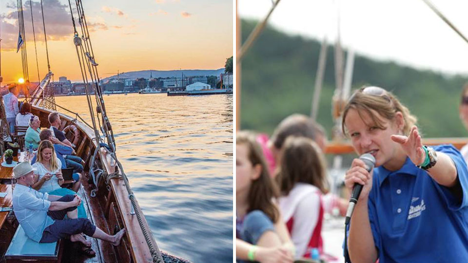 Sightseeing med seilbåt i Oslofjorden med utsikt mot Oslo og guidet tur forbi ikoniske severdigheter