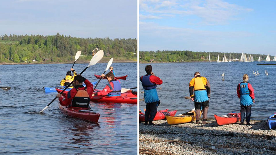 Kajakkurs med våttkort i Oslo med instruktør og alt utstyr inkludert