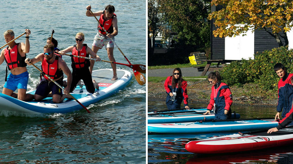 SUP-introkurs for nybegynnere med teknikktrening, instruktør og alt nødvendig utstyr
